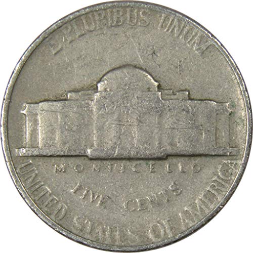 1952 Джеферсън Никел 5 Цента на Брой AG ЗА Добра монета на САЩ са подбрани 5c