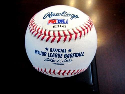 Санди Куфакс 1955 Wsc Бруклин Доджърс Копито Подписа Auto Oml Baseball Psa / dna Gem - Бейзболни топки с автографи