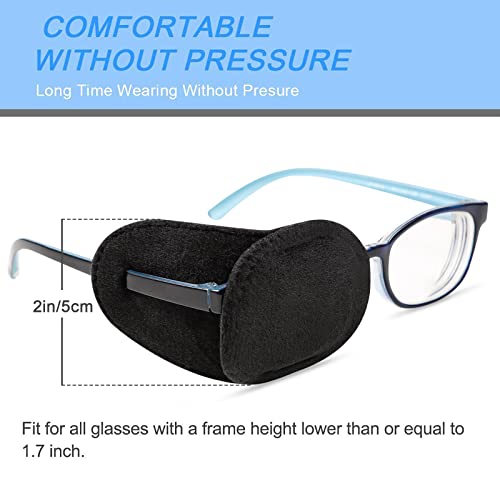 HECATY 4 Опаковки Очни band-спин за деца, Момичета и Момчета, на Дясната и на Лявата Очна Превръзка за очила, Мързелива Очна Превръзка