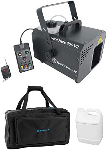 Rockville ROCKHAZE 700 CFM DMX Haze Machine Hazer На водна Основа + Водоустойчива чанта