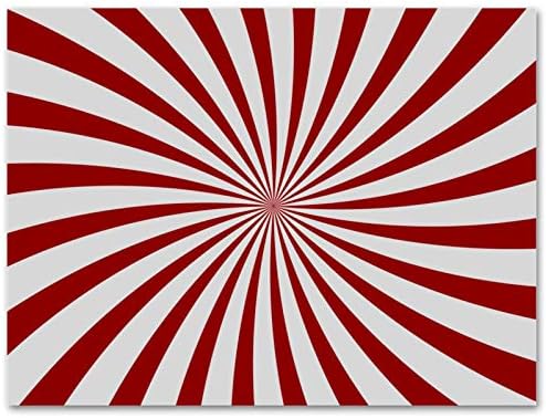 MAPOLO Червен Хипноза Спираловидният Модел Плакат Декоративна Живопис на Платно Художествен Плакат на Стенно Изкуство, Живопис Печат
