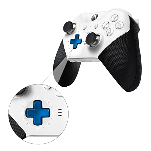 Метални Сменяеми Джойстици за Xbox Elite Controller Series 2 Core, Комплект компоненти включва 4 Сменяеми магнитни джойстик, 4 подрулевые бутони, 2 D-Пэда, аксесоари за Xbox One Elite 2 (син)