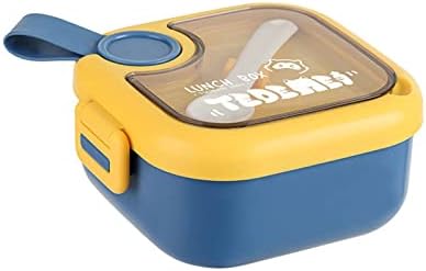 Детски обяд-кутия от неръждаема стомана 304, кутия за съхранение, изолационен детски адаптер, комплект ножици, с допълнителна купа