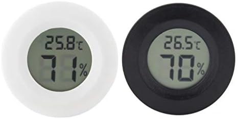 PATKAW 2 бр. Мини-Влагомер Цифров LCD Монитор, Влага в Помещението и на Открито, Измерване на Температура, за да Овлажнители, Изсушители,