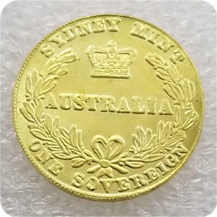 Старинни Занаяти Американските Златни Монети 1855 година Възпоменателни Монети Чуждестранни Сребърни Долара Сребърни Долара