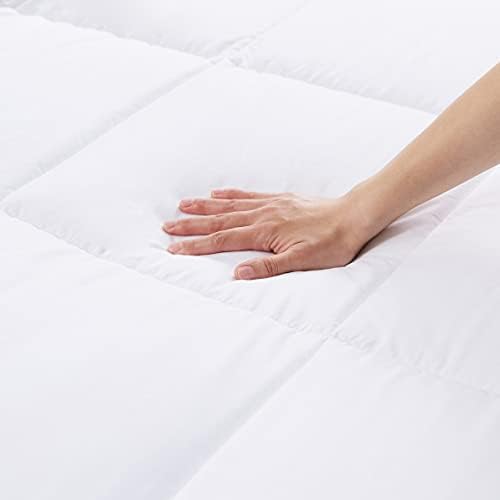 Пуховое Алтернативно Спално Бельо Basics, Стеганое Одеяло, части за настоящият Одеяла - Full / Queen, Бяло, Всесезонное