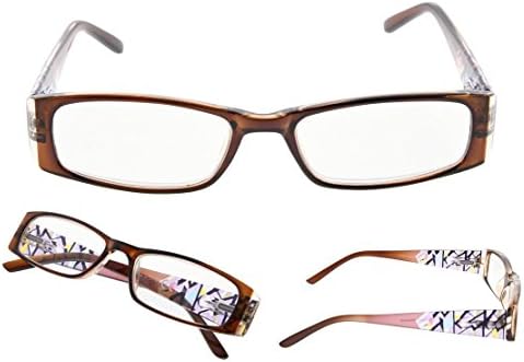 ОЧИЛА ЗА ЧЕТЕНЕ 5 опаковки Дамских Модни Ридеров Цветни Очила За Четене