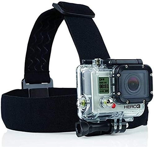 Комбиниран комплект аксесоари за екшън камери Navitech 8 в 1 със сив калъф - Съвместим с екшън камера DEVETOP Glory 60
