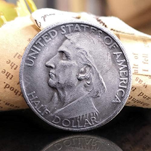 Изискана монета 1935 г. Даниел Буун 200-годишнината Юбилейна Сребърна Монета в Полдоллара Пионерская Монета в стил Уестърн Каубой