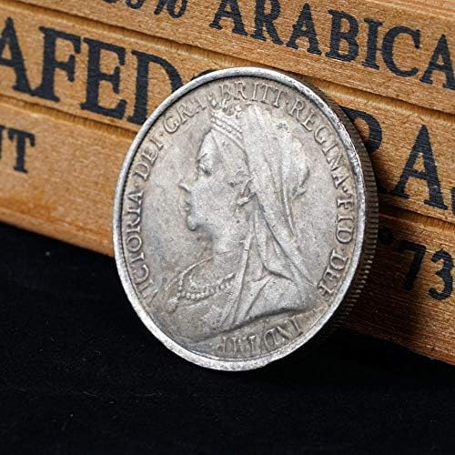 Изискана монета 1951 г. Британски Конен меч Сребърна Монета Героична Рицар на Свети Георги Монета Идеален заместител на Оригиналния