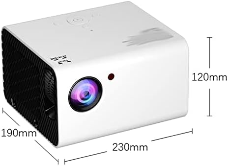 XXXDXDP H5 Мини Led Проектор с резолюция 1920*1080p, Поддръжка Пълен Видео сигнал за Домашно Кино, Пико-кино машини (Цвят: D)