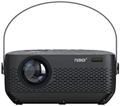 Naxa Electronics NYP-2003 Преносим 100-инчов Домашно кино с LCD проектор 720P, Вградена Батерия, Bluetooth, HDMI, USB 2.0, поддръжка