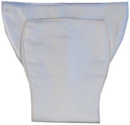 Пелена от оформяне на тъкани LeakMaster за възрастни и подложка за една нощ - Средният размер за талията 30-36 см - Памучен