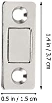 CANIGHT Багажник-Купе Магнитна Система за Заключване на вратите на Гардероба 4 бр От Неръждаема Стомана Вратата се Затвори Шкафа