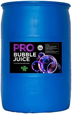 Froggys Fog - Pro Bubble Juice - Професионална Балон течност за всички вана машини и Барботеров - 1 Галон