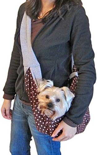 MaruPet Hands-Free Реверсивная Малка Чанта-Переноска за кучета И котки, Пътна чанта-Тоут, Мек Удобен калъф за Кученце, Коте, Зайче,