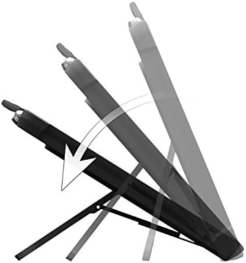 URBAN ARMOR GEAR [UAG] Microsoft Surface 3 Лека като перце, алуминиеви композитни панели [Черен] Алуминиева Поставка, Военен Калъф за изпитване на спад