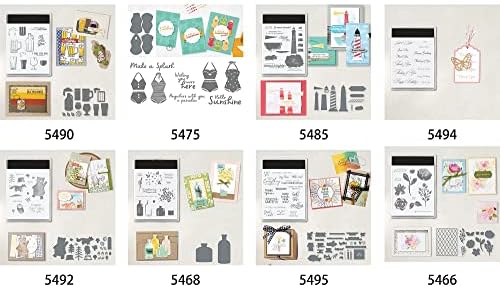 Щанци и матрици за производство на пощенски Картички, за Многократна употреба Гумени Печати за Diy, Професионални Прозрачни Печати