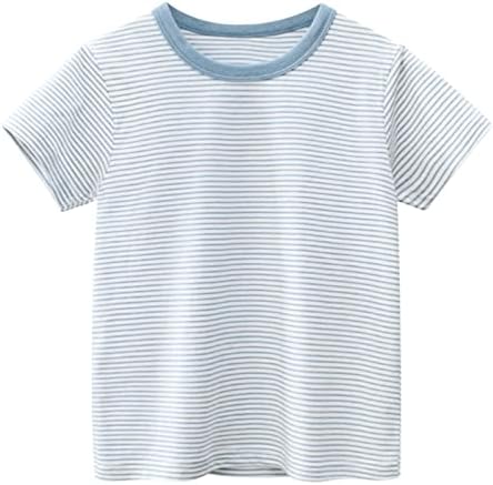 Момче 3 За Деца, Базова Тениска с дълъг ръкав за Момичета и Момчета, Ежедневни тениски с принтом в Лента За Момчета, Ризи С Дълъг