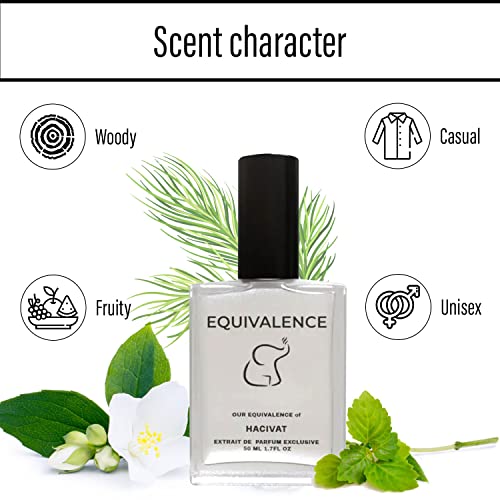 Еквивалент на Hacivat Extrait de Parfum (1,7 течни унции) - Концентриран спрей с парфюмерным масло продължително действие в продължение