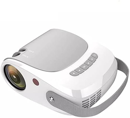 Видео проектор за домашно кино QFWCJ HD, слот шрайбпроектор, HDMI, USB, PC 1080p с поддръжка на AC3 (Цвят: добавяне на кутия Android