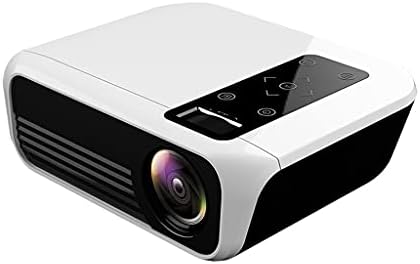 Проектор CLGZS Full 1080p, 4k 5000 Лумена Cinema Proyector в прожектор, който е Съвместим с USB, AV, с подарък (Размер: базова версия)
