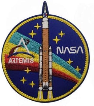 НАСА Артемида, Бродирани НАСА нарукавная превръзка Военен Тактически Декоративен Кръпка на Духа