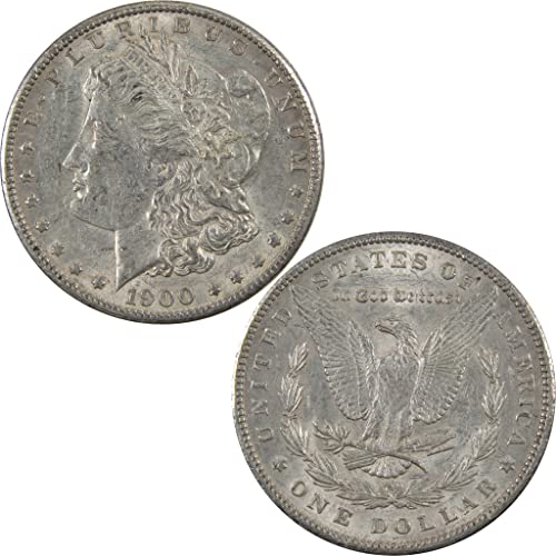 Доларът Морган 1900 AU Около необращенной монети от 90% сребро на стойност 1 долар Артикул: I5527