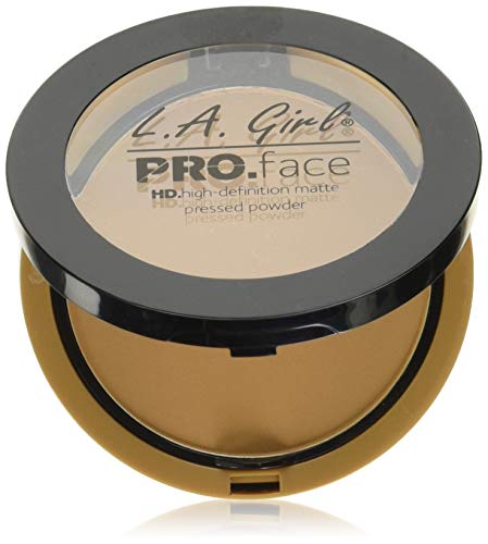 Мат монолитен борда прах L. A. Момиче Pro Face HD, Класически тен, 0,25 унции (опаковка от 3 броя)