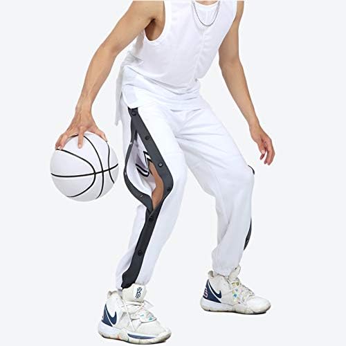 Auyz Мъжки Младежки Спортни Панталони Свободно Намаляване на за момчета с отрывными штанами копчета За Джогинг, Баскетболни Спортни