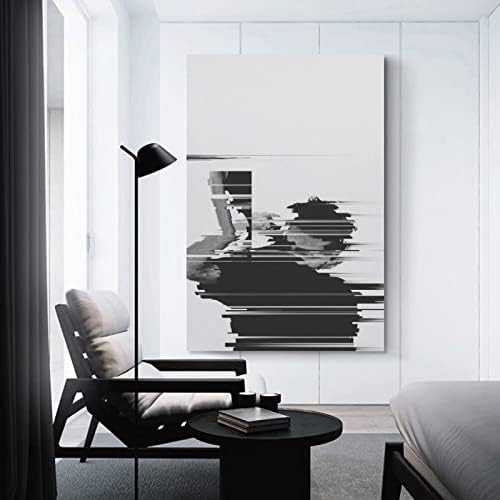 16x24 инча (40x60 cm) Модерен Минималистичен Абстрактен Черно-бял Герой Украса на Хола Модел Дивани За Спални на Фона на Стената
