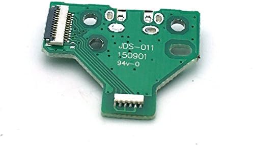 Такса конектор, USB порт за зареждане на Rinbers® JDS-011 контролера на Sony PS4 2-ро поколение (12-пинов)