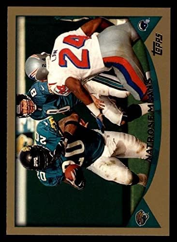1998 Topps 107 Natrone Означава San Diego Chargers (Футболна карта) NM /MT Chargers UNC