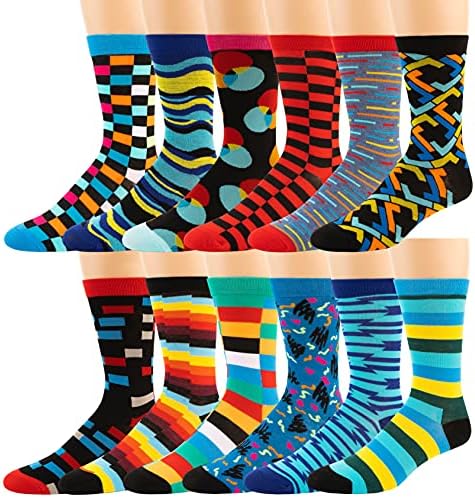Рокля с модел за момче Зика, Страхотни Цветни Чорапи 12 Различни Модели, Размер 3-9