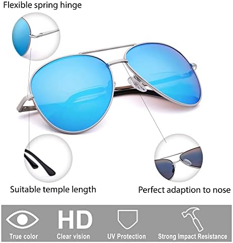 EYEGUARD 2 Опаковки Бифокальных Слънчеви очила за Четене, за Жени и за Мъже със защита UV400 Classic Aviator Слънчеви Ридеры