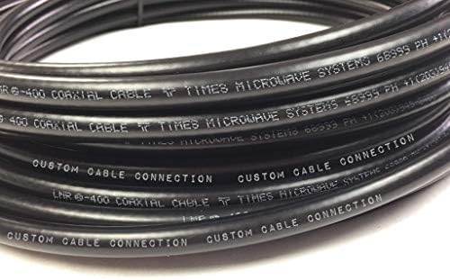 Потребителско кабел 75 Фута LMR-400 N от мъжете до N Жените от Време на Удължаването на Микровълнови LMR400 50 Ома Коаксиален Кабел