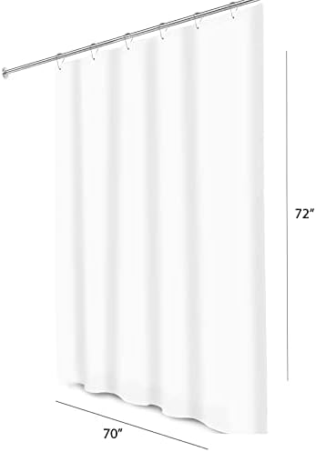 Home Expressions 6 Калибровочный подложка PEVA за Магнитна Завеси За душ 70 x 72 (розов)