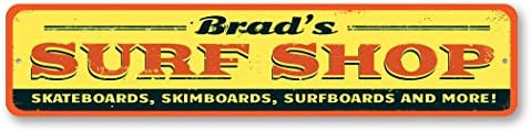Табела на магазин Сърфиране, Скимборд за Скейтборд, Име на магазин Дъски за сърф, Изработени по поръчка Алуминиев Декор За Плажа