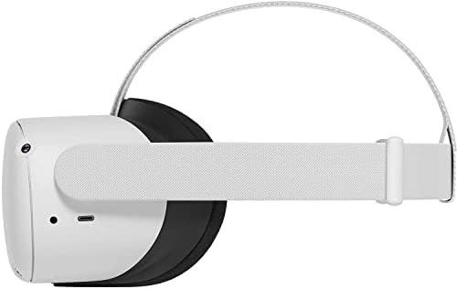 Най-новите слушалки на виртуална реалност Oculus Quest 2 обем 128 GB, бял Усъвършенстван Калъф за слушалки виртуална реалност Всичко