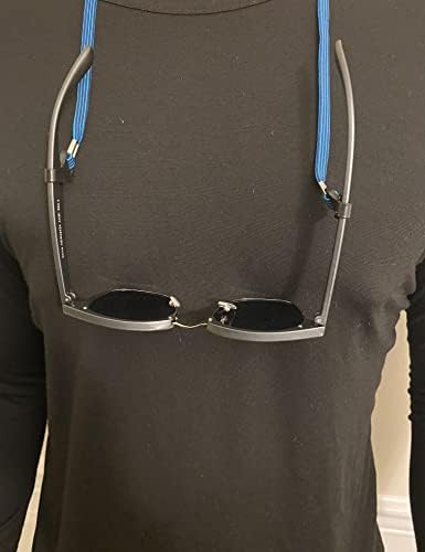 Каишка за очила Gobico, каишка за точки, 4 бр., веригата за очни стъкла, добре направени куки за очила, регулируем държач за очила,
