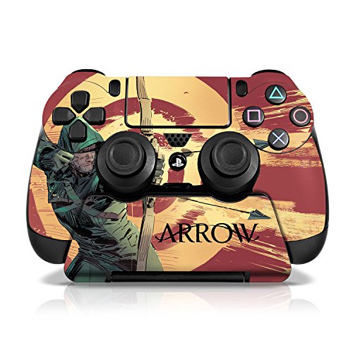 Controller Gear Официално Лицензиран Arrow Target - Набор от скинове за PS4 за контролер и поставка за контролер