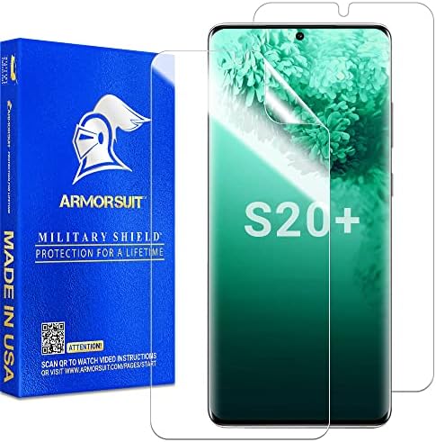 [2] Защитно фолио ArmorSuit MilitaryShield, предназначена за Samsung Galaxy S20 Plus/Galaxy S20 + 5G (6,7 ), калъф, съвместим с