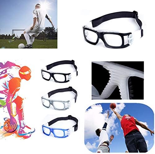 WIRUN Basektball очила, Защитни Очила Анти-Мъгла Защита на Очите Спортни Тенис Спортни Очила и Защитно Облекло за Мъже, Младежи