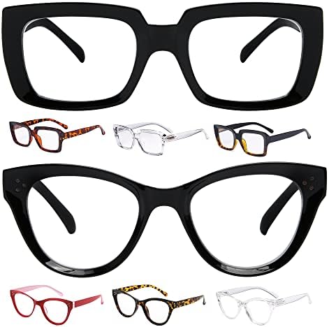 Eyekepper Спестете 10% на 4 опаковки женски очила за четене и 4 опаковки ридеров за жени +3,00