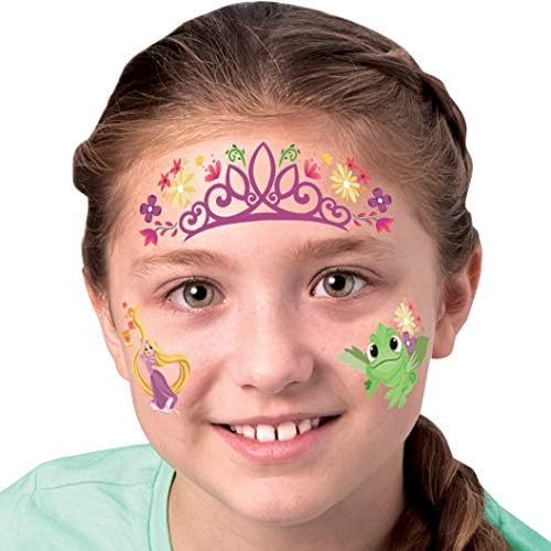 Оцветяване за лице — Disney Pricess — Алтернативен дизайн за colorization лица — за деца на възраст от 4 години