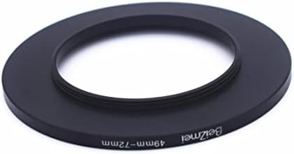 пръстен за филтър на камерата 49 мм-72 mm, пръстен за филтър, съвместим с всички марки лещи Ø49mm с филтър на камерата UV ND CPL