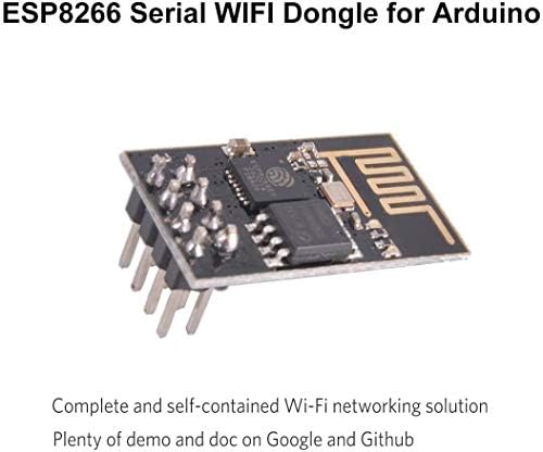 HiLetgo 3шт ESP8266 ESP-01 Сериен WiFi Безжичен Радиостанцията Такса за разработка на Безжичен Модул LWIP AP + STA е Съвместима с Arduino