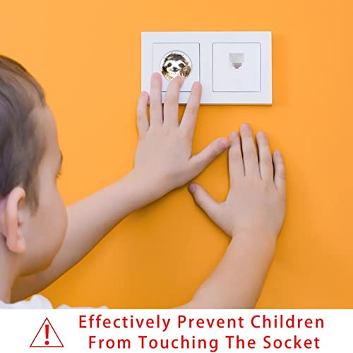 24 Опаковки, Капачки за Ключове За Защита от деца, Защитно покритие за електрически Контакти за децата, Сладки Кръгли Капаци за