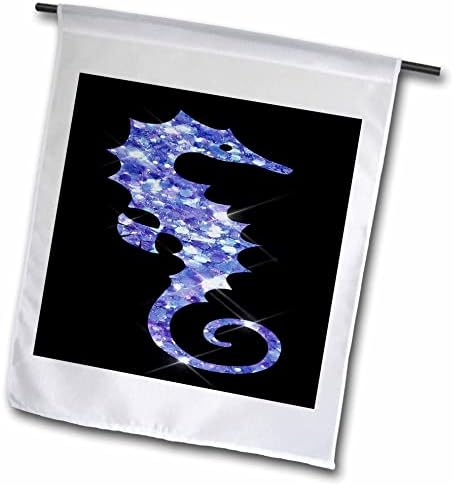 Триизмерно Бляскавите синьо изображение на Голям Брилянтен морско конче - Илюстрация - Знамена (fl_357035_2)