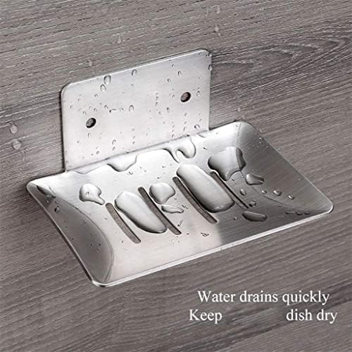 DHDM препарат за съдове от алуминиева сплав за Баня, Стенен Държач за гъба за сапун, Органайзер, Кухненски държач за сапун (Цвят: